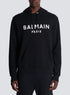 BALMAIN PARIS PRINTED HOODIE